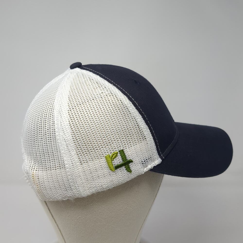 Simplot Grower Solutions Snapback Trucker Cap Blu… - image 5